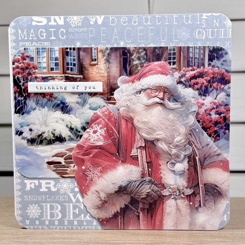 Handmade Christmas Greeting Card